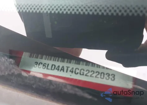 2012 Ram 2500 St z USA, uszkodzony, nr VIN 3C6LD4AT4CG222033